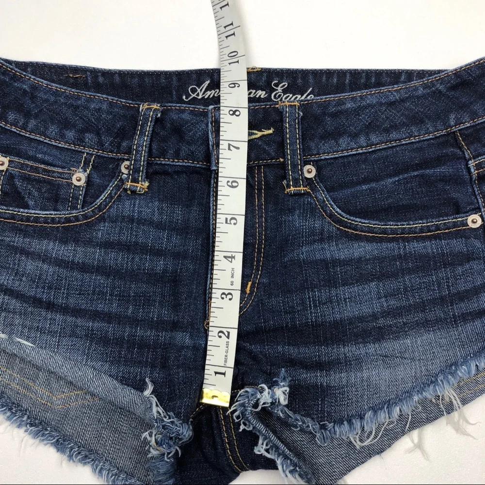 American Eagle Cut Off Jean Shorts - Picture 4 of 6